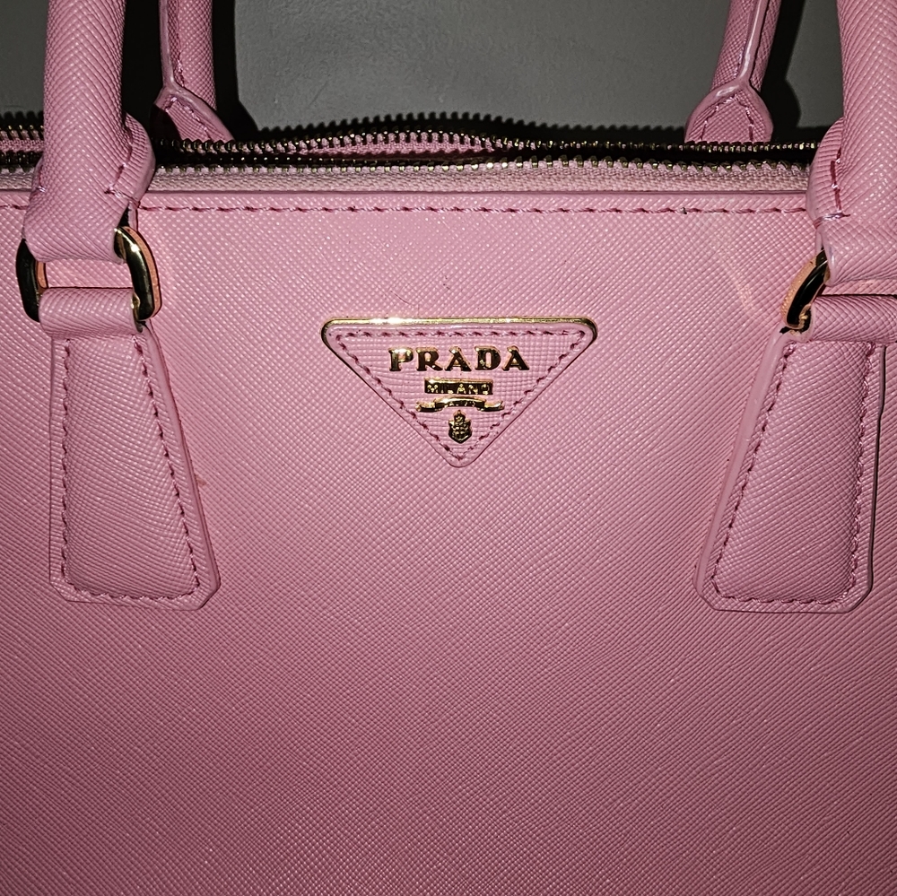 Authentic Pink Prada Bag